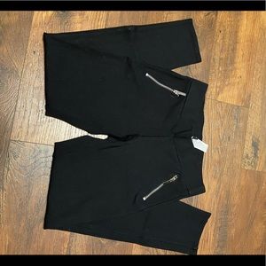 Black Skinny Elastic Pants